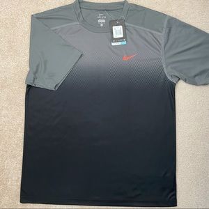 Brand New - Nike Men’s Dri-Fit Tee: XL Black/Gray